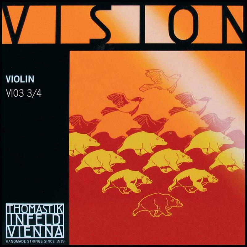 Struna na husle D 3/4 Thomastik Vision VI-03-34 - 1