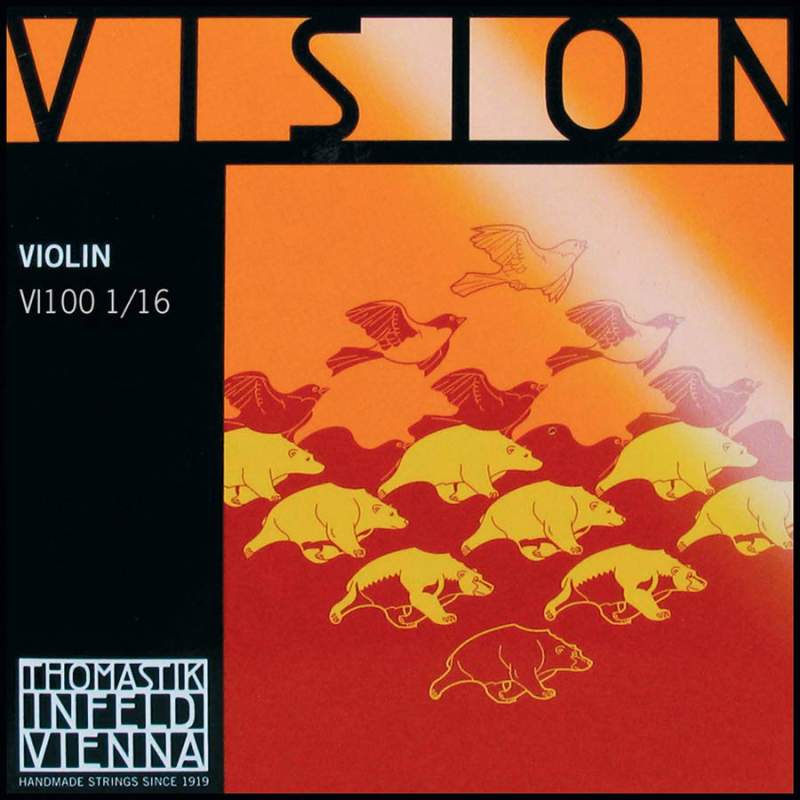 Struny na husle 1/16 sada Thomastik Vision VI-100-16 - 1