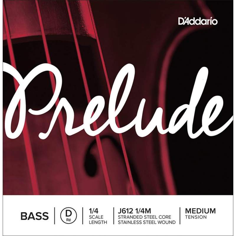 Struna na kontrabas D 1/4 D'Addario Prelude J612-14M - 1