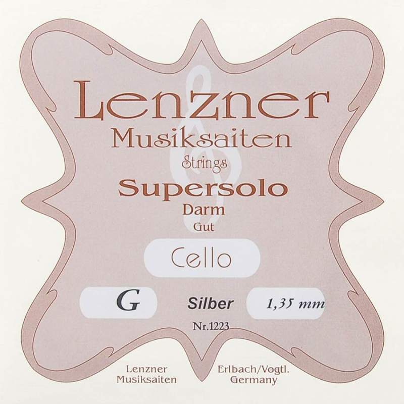 Struna na violončelo G 4/4 Lenzner Supersolo 1223 - 1