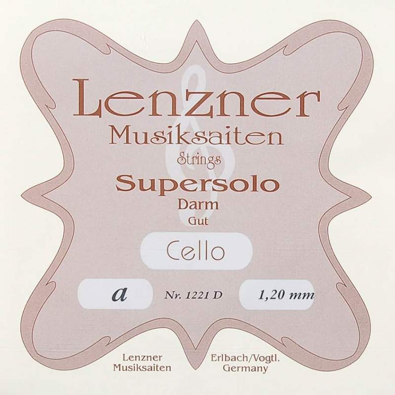 Struna na violončelo A 4/4 Lenzner Supersolo 1221D - 1