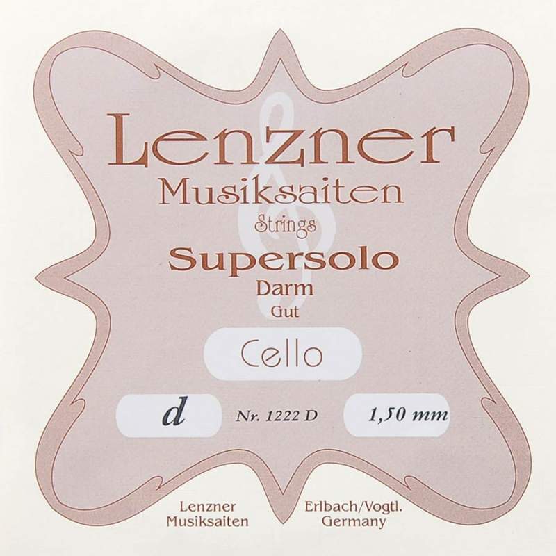 Struna na violončelo D 4/4 Lenzner Supersolo 1222D - 1