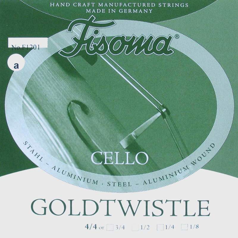 Struna na violončelo A 4/4 Fisoma Goldtwistle F-1201 - 1