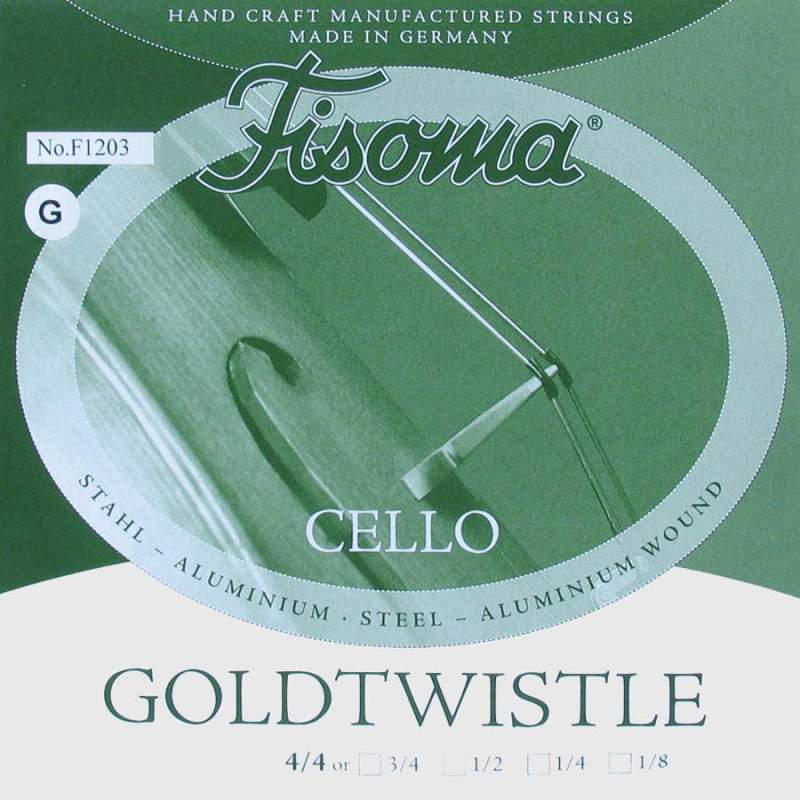 Struna na violončelo G 4/4 Fisoma Goldtwistle F-1203 - 1