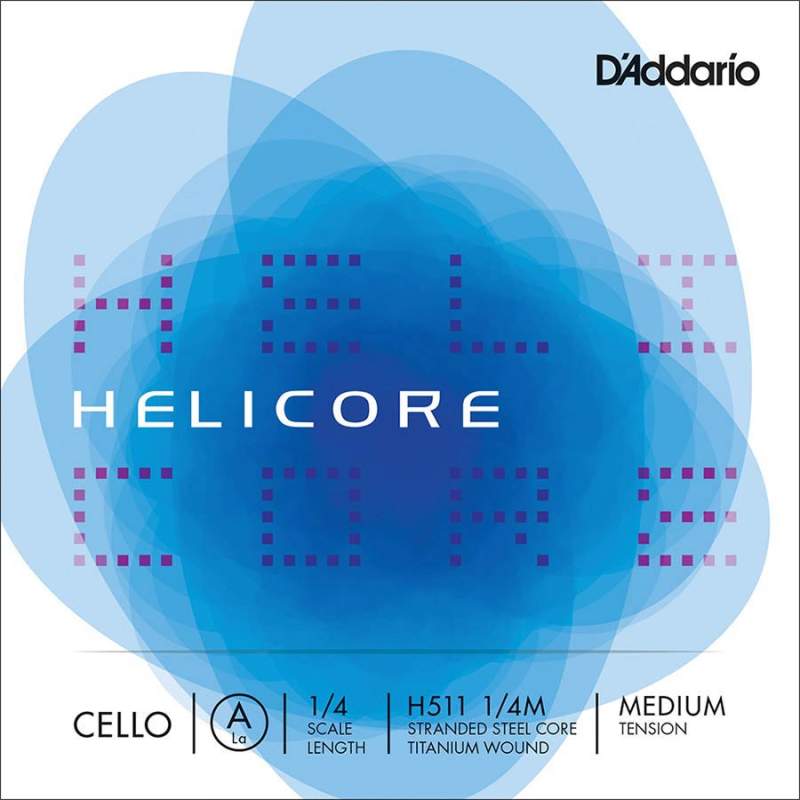 Struna na violončelo A 1/4 D'Addario Helicore H511-14M - 1