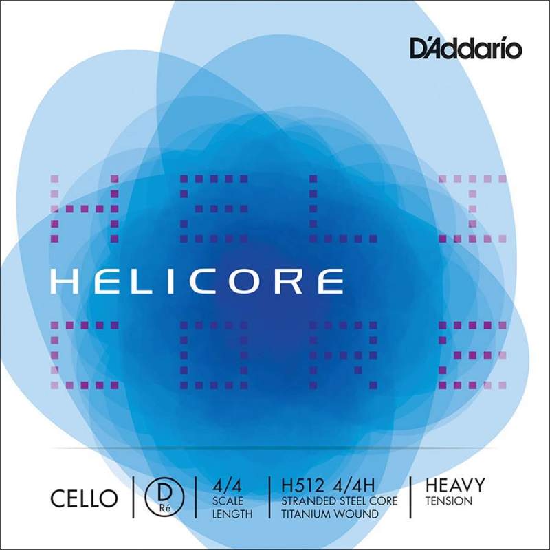Struna na violončelo D 4/4 D'Addario Helicore H512-44H - 1