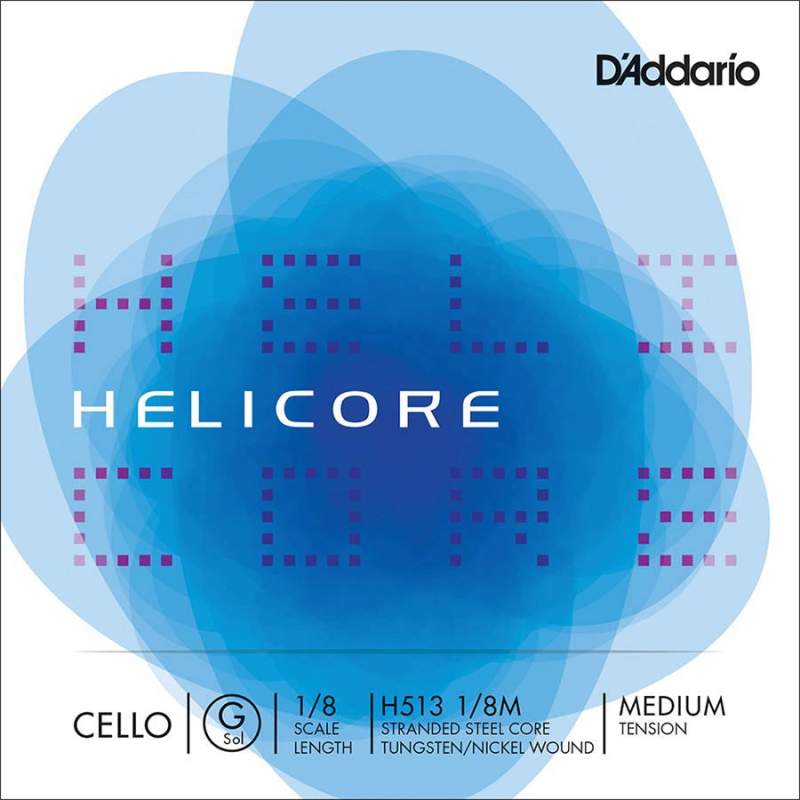 Struna na violončelo G 1/8 D'Addario Helicore H513-18M - 1