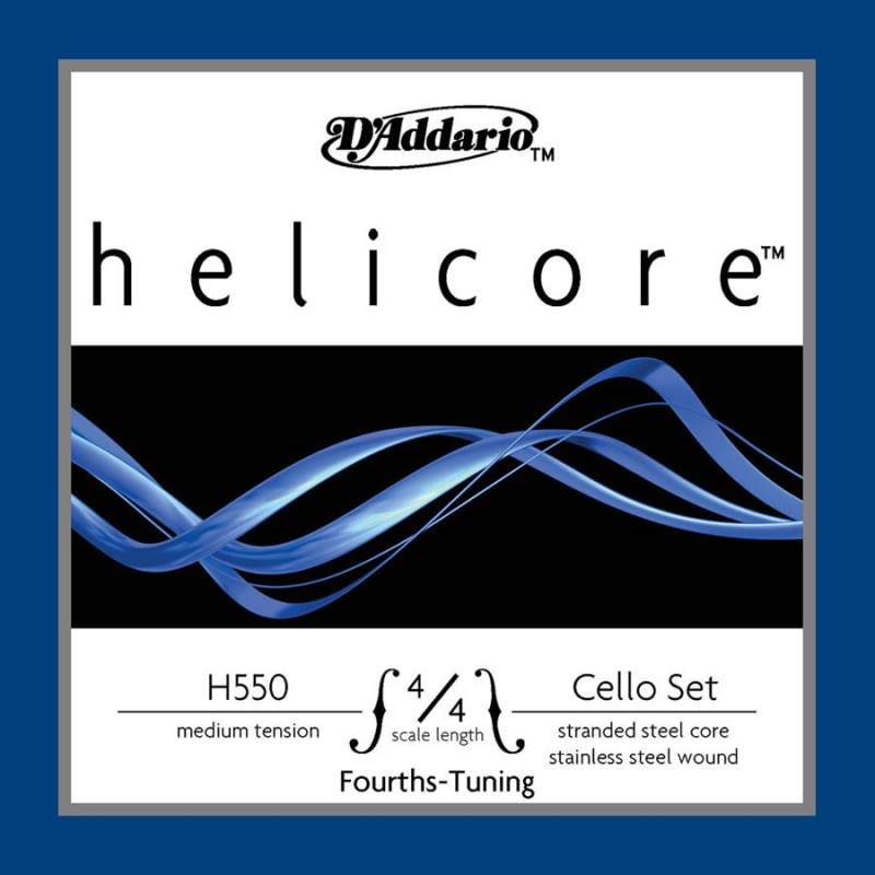Struny na violončelo 4/4 D'Addario Helicore H550-44M - 1