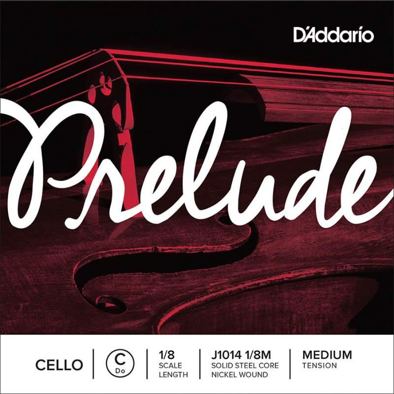 Struna na violončelo C 1/8 D'Addario Prelude J1014-18M - 1