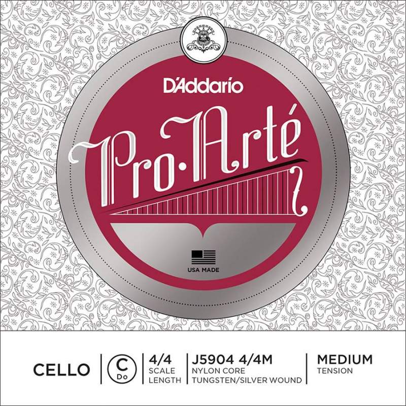 Struna na violončelo C 4/4 D'Addario Pro Arte Bowed J5904-44M - 1