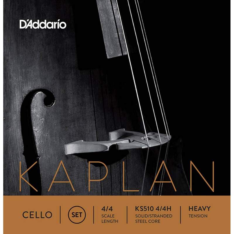 Struny na violončelo 4/5 D'Addario Kaplan KS510-44H - 1