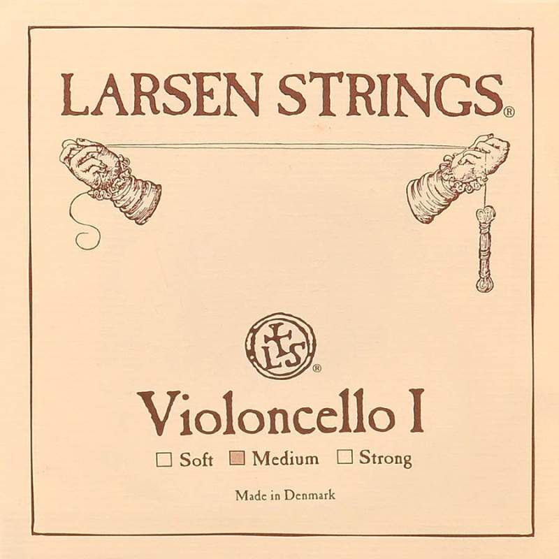 Struny na violončelo 4/4 sada Larsen Original LRS-SET-MD - 1