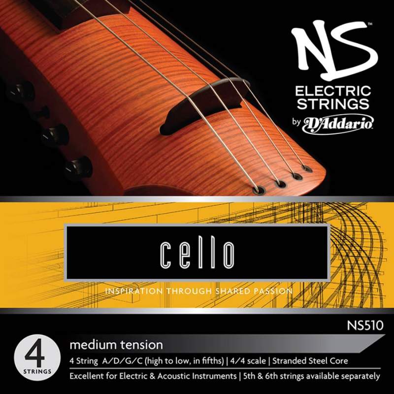 Struny na violončelo 4/4 D'Addario NS Design NS510 - 1