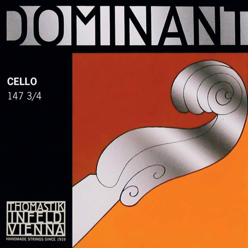 Struny na violončelo 3/4 sada Thomastik Dominant TH-147-34 - 1