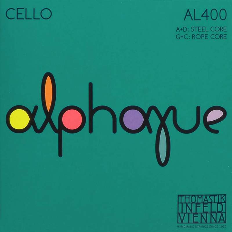 Struny na violončelo 4/4 sada Thomastik Alphayue THAL-400 - 1