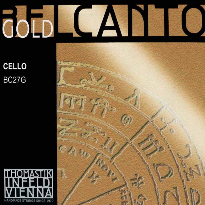 Struna na violončelo D 4/4 Thomastik Belcanto Gold TH-BC-27G - 1