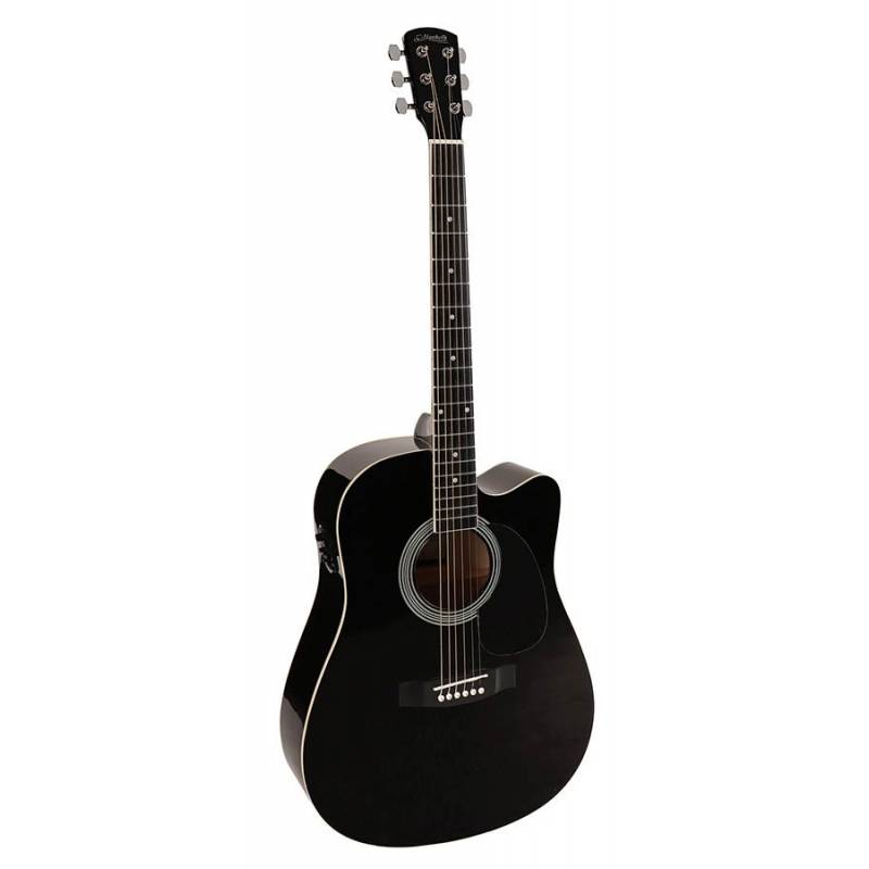 Elektroakustická gitara dreadnought Nashville GSD-60-CEBK - 1