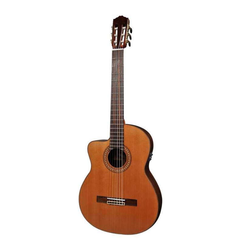 Klasická gitara pre ľavákov Salvador Cortez Solid Top Concert CC-60LCE - 1