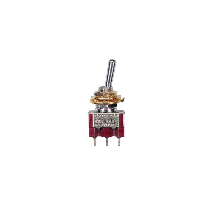 Mini toggle spínač 3-polohový Boston SW-170-G - 1