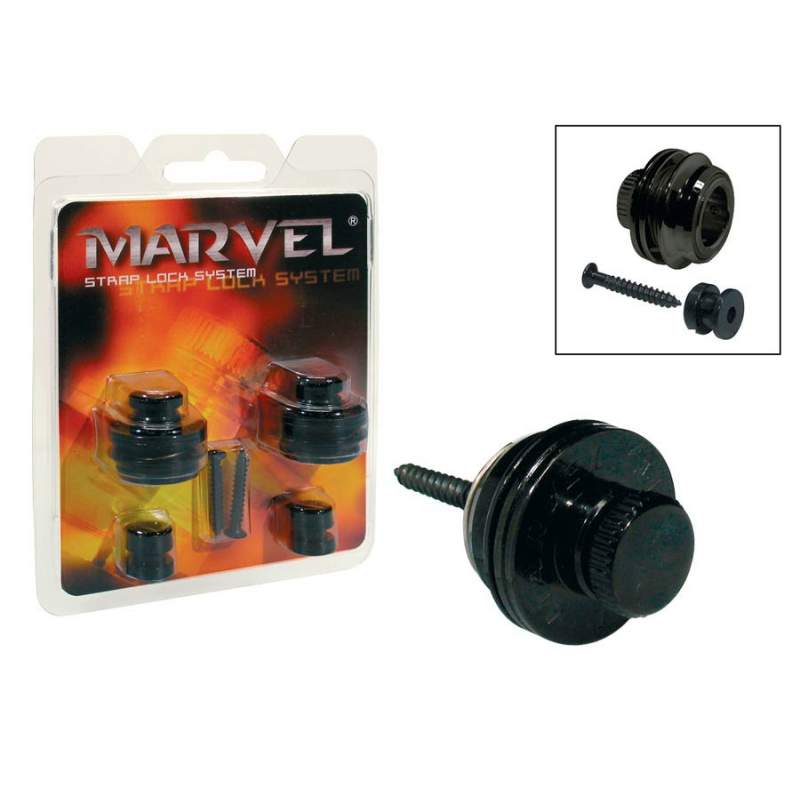 Skrutka na uchytenie popruhu Marvel MVS-501-BK - 1