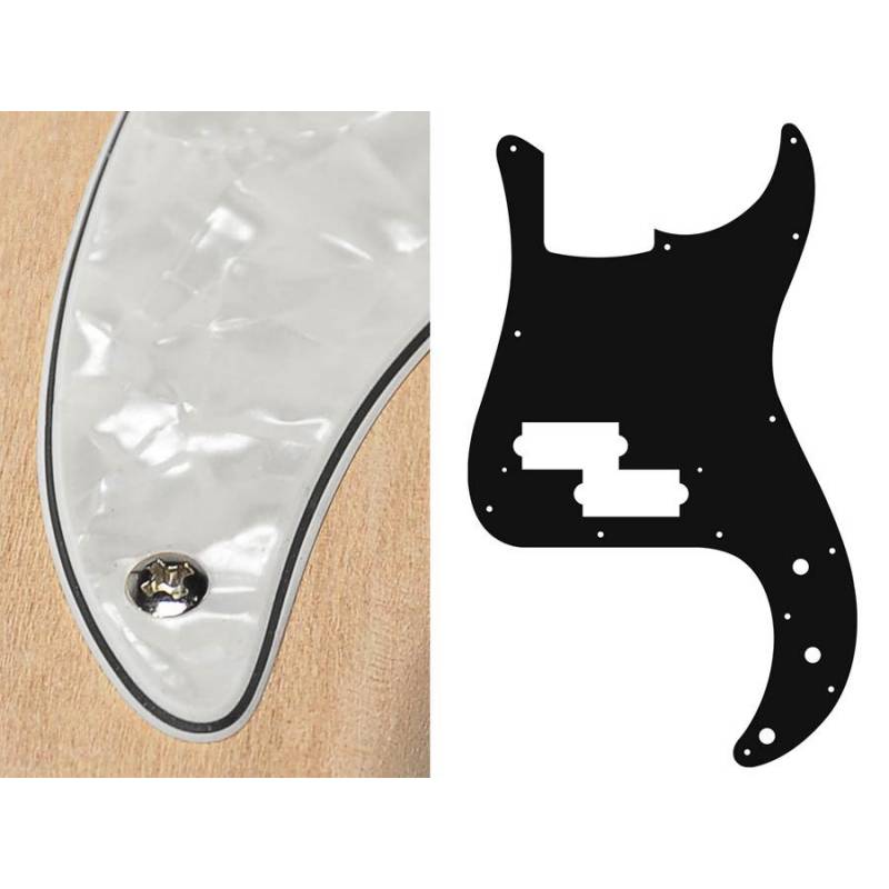 Pickguard Puncher bass Boston PB-415-PW - 1