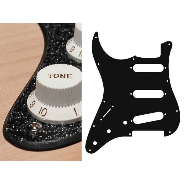 Pickguard Stallion SSS Boston SL-213-SBK