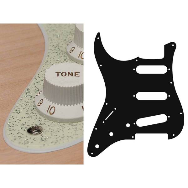 Pickguard Stallion SSS Boston SL-213-SCH