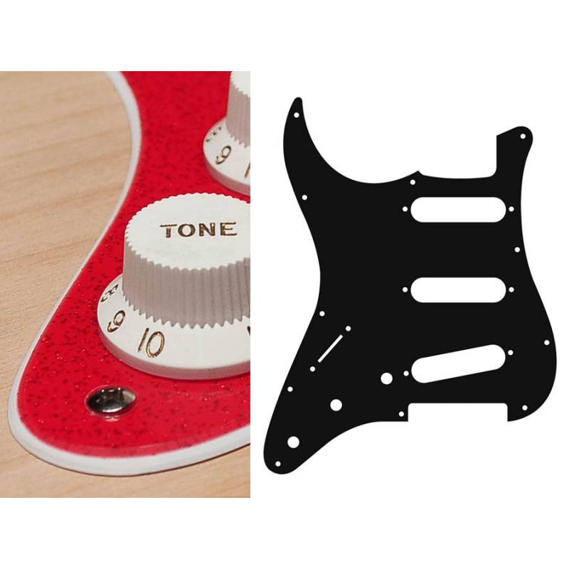 Pickguard Stallion SSS Boston SL-213-SRD - 1