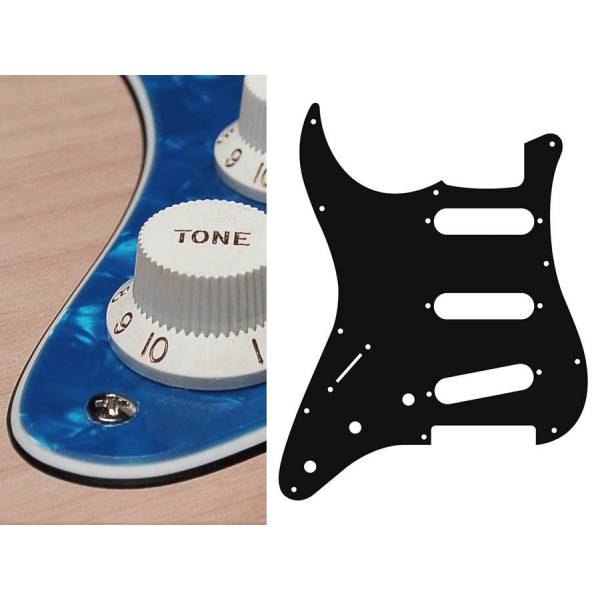 Pickguard Stallion SSS Boston SL-313-PBU