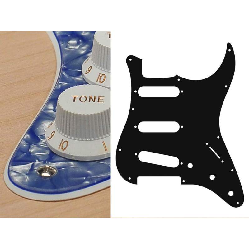 Pickguard Stallion SSS Boston ST-213-PPU - 1