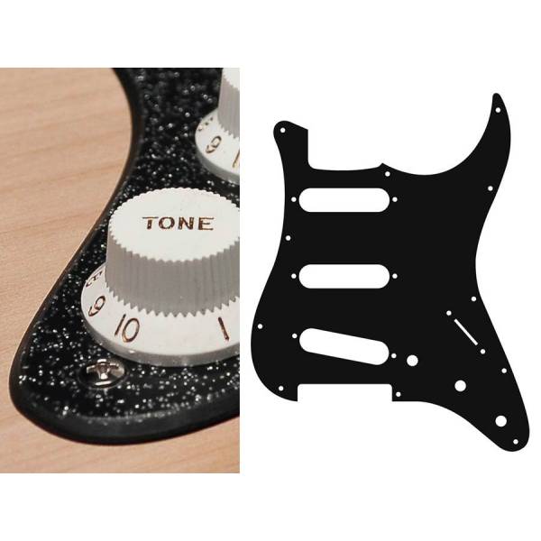 Pickguard Stallion SSS Boston ST-213-SBK