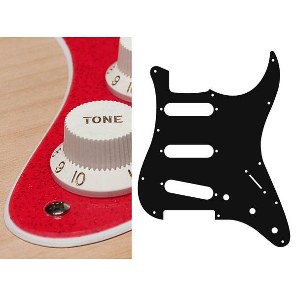 Pickguard Stallion SSS Boston ST-213-SRD