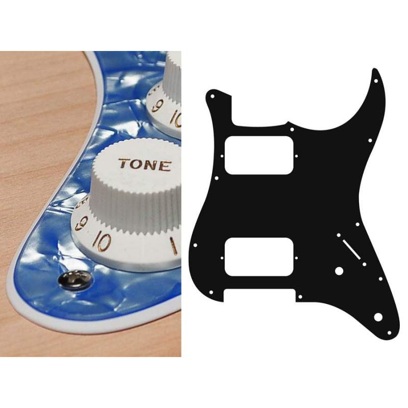 Pickguard Stallion HH Boston ST-232-POB - 1