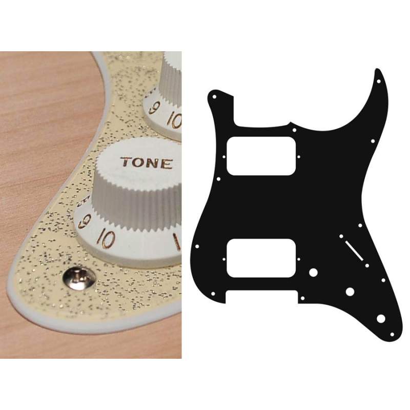 Pickguard Stallion HH Boston ST-233-SGD - 1
