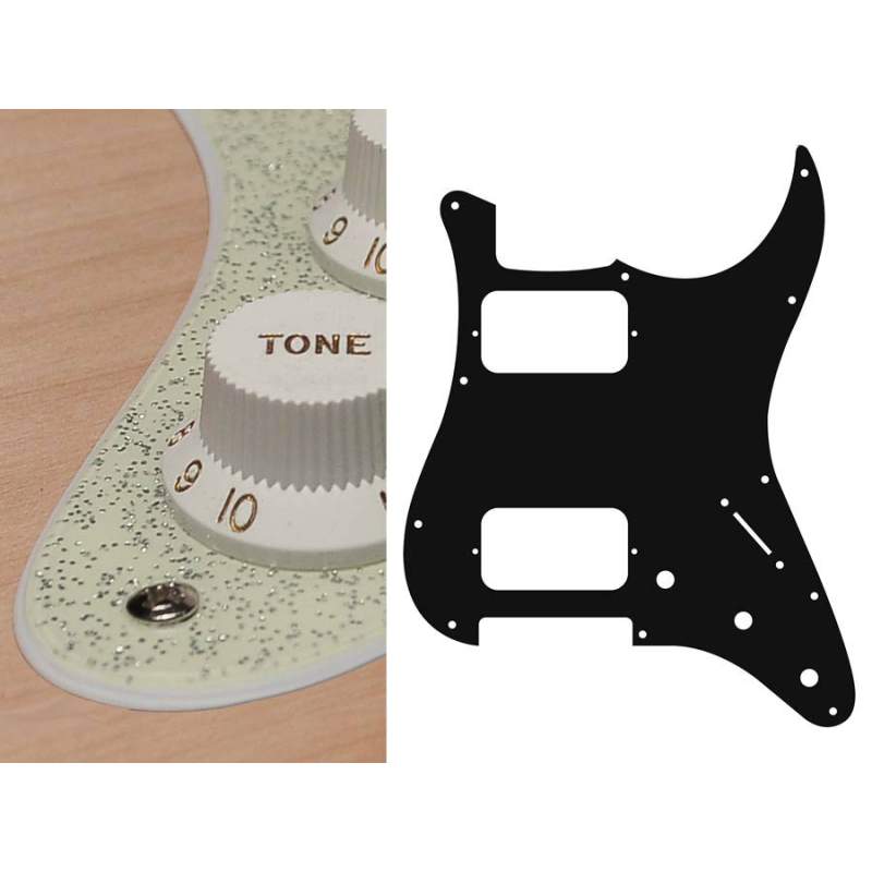 Pickguard Stallion HH Boston ST-233-SCH - 1