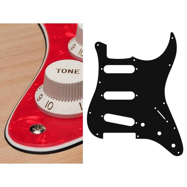 Pickguard Stallion SSS Boston ST-313-PR