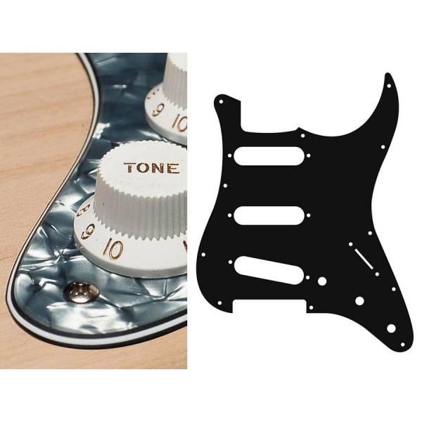 Pickguard Stallion SSS Boston ST-413-PB