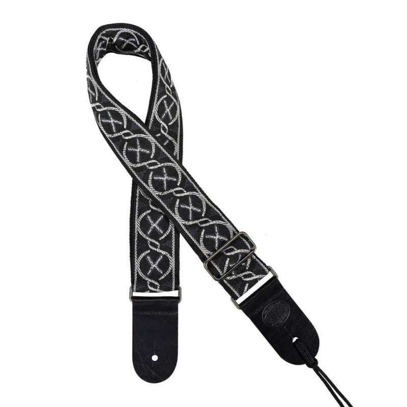 Popruh na gitaru Gaucho Traditional GST-180-WH - 1