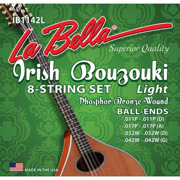 LaBella Acoustic Folk IB1142L