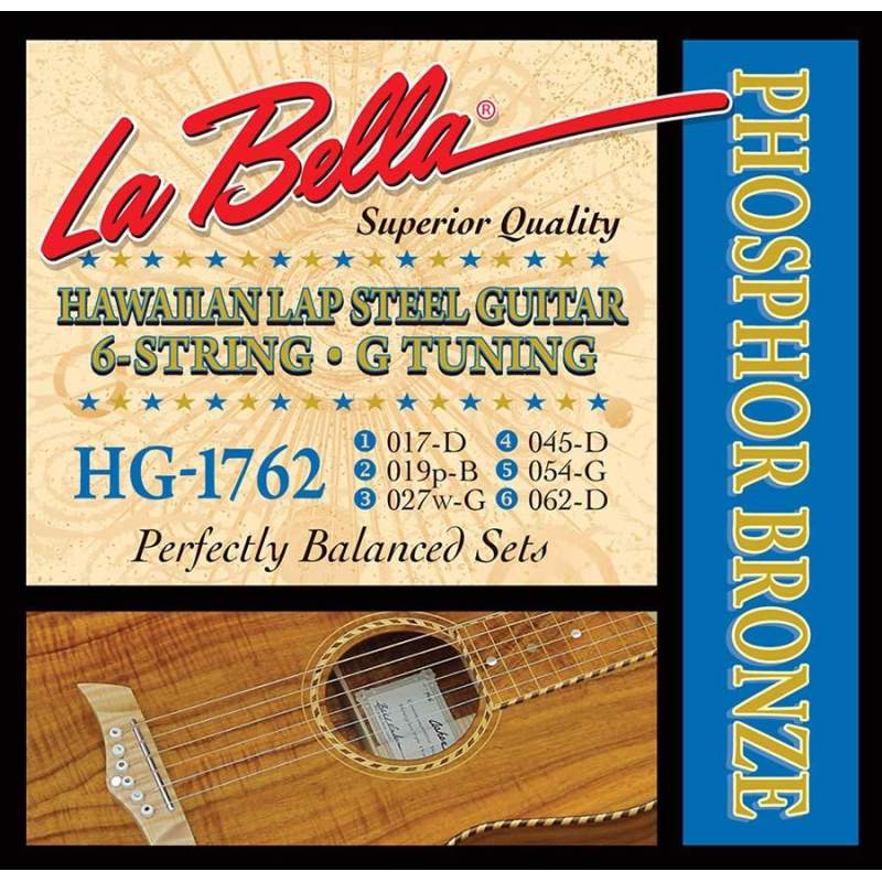 Struny na gitaru LaBella Lap Steel Guitar L-HG-1762 - 1