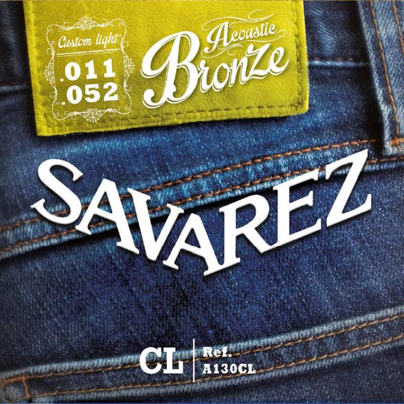 Struny na akustickú gitaru Savarez Acoustic Bronze A130CL - 1