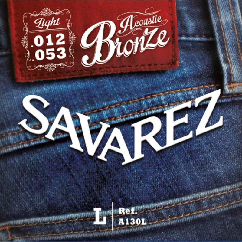 Struny na akustickú gitaru Savarez Acoustic Bronze A130L - 1
