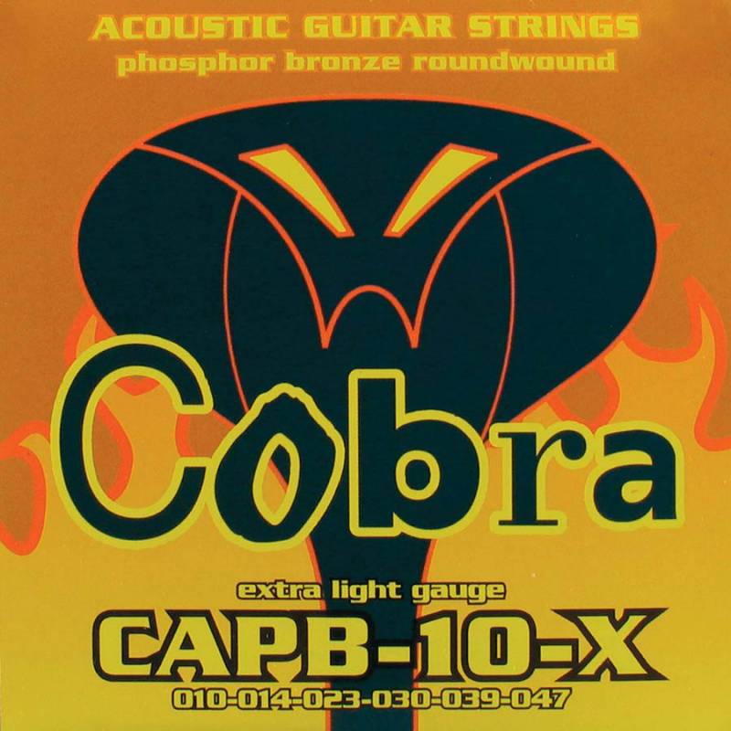 Struny na akustickú gitaru Cobra CAPB-10-X - 1