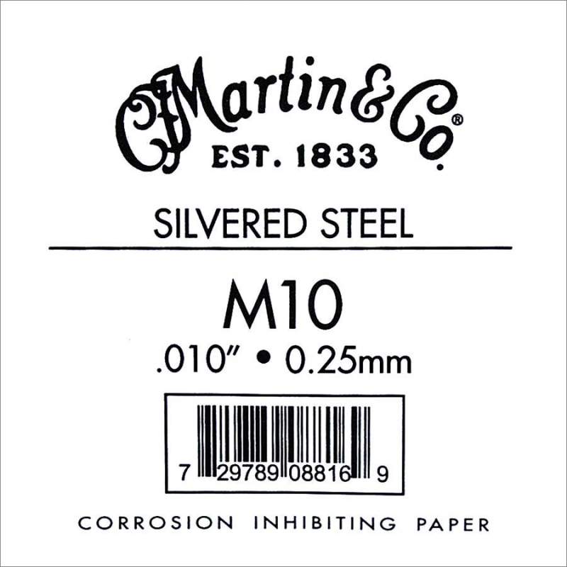 Struna na akustickú gitaru 010 Martin Traditional M-10 - 1