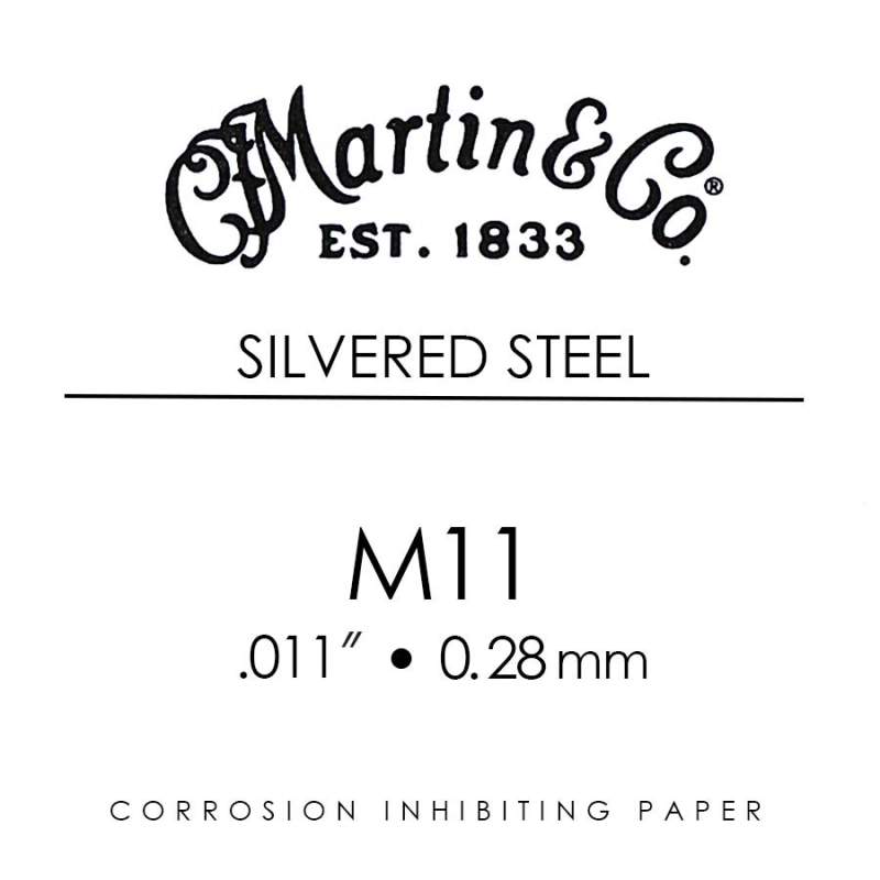 Struna na akustickú gitaru 011 Martin Traditional M-11 - 1