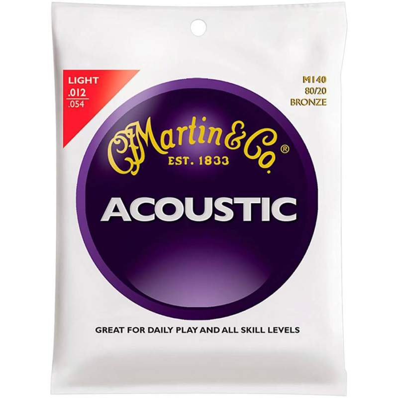 Struny na gitaru Martin Traditional M-140 - 1