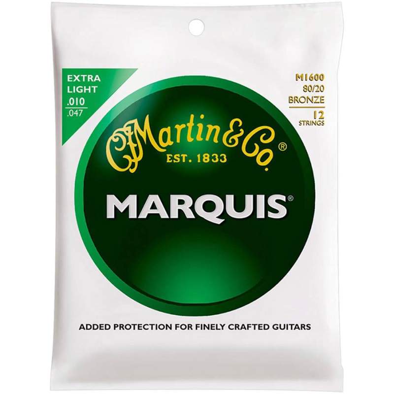 Struny na 12-strunovú gitaru Martin Marquis M-1600 - 1