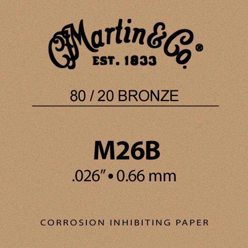 Struna na akustickú gitaru 026 Martin Traditional M-26-B - 1