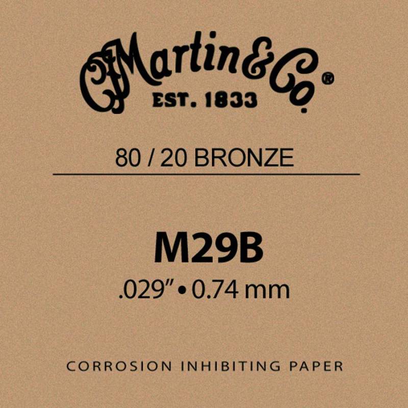 Struna na akustickú gitaru 029 Martin Traditional M-29-B - 1