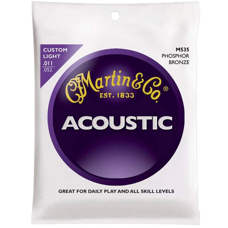 Struny na gitaru Martin Traditional M-535 - 1